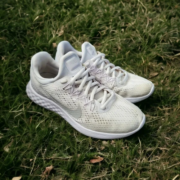 Nike LUNAR SKYLUX White 5 uk 38 eu 7.5 US run easy support trainers - Picture 2 of 9